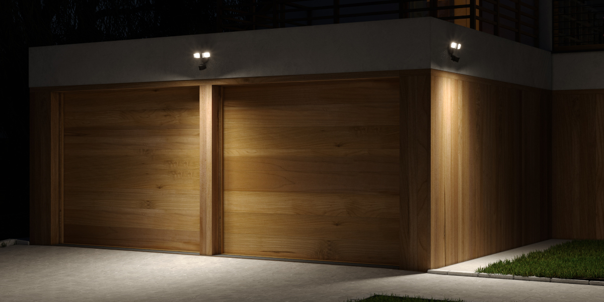 240-Degree LED Smart Motion-Activated Flood Light